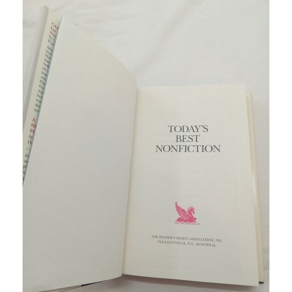 Reader's Digest Today's Best Nonfiction 4 in 1 HC 1st Ed w/ Dust Jacket - Picture 9 of 10